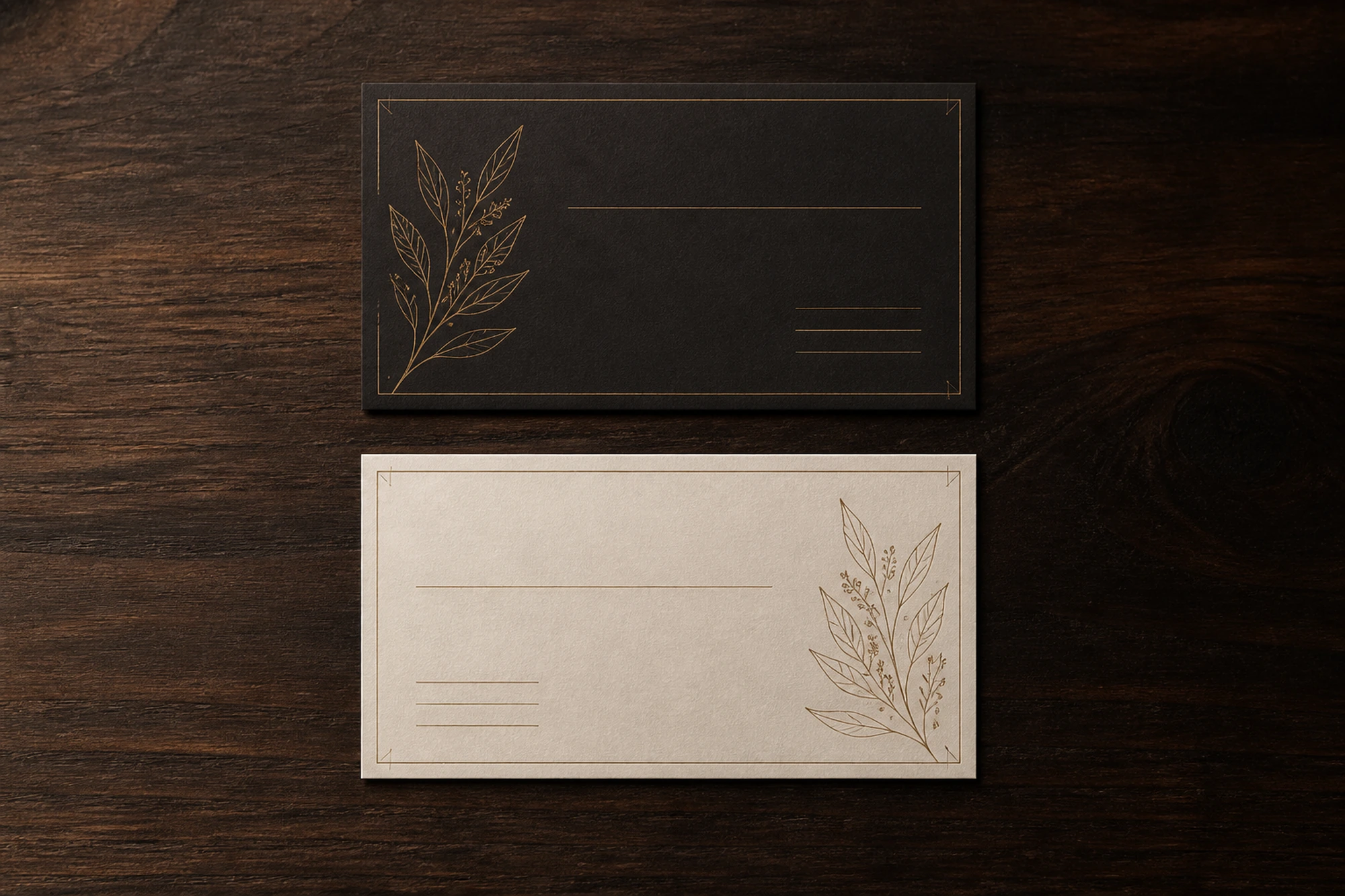 Premium shop card