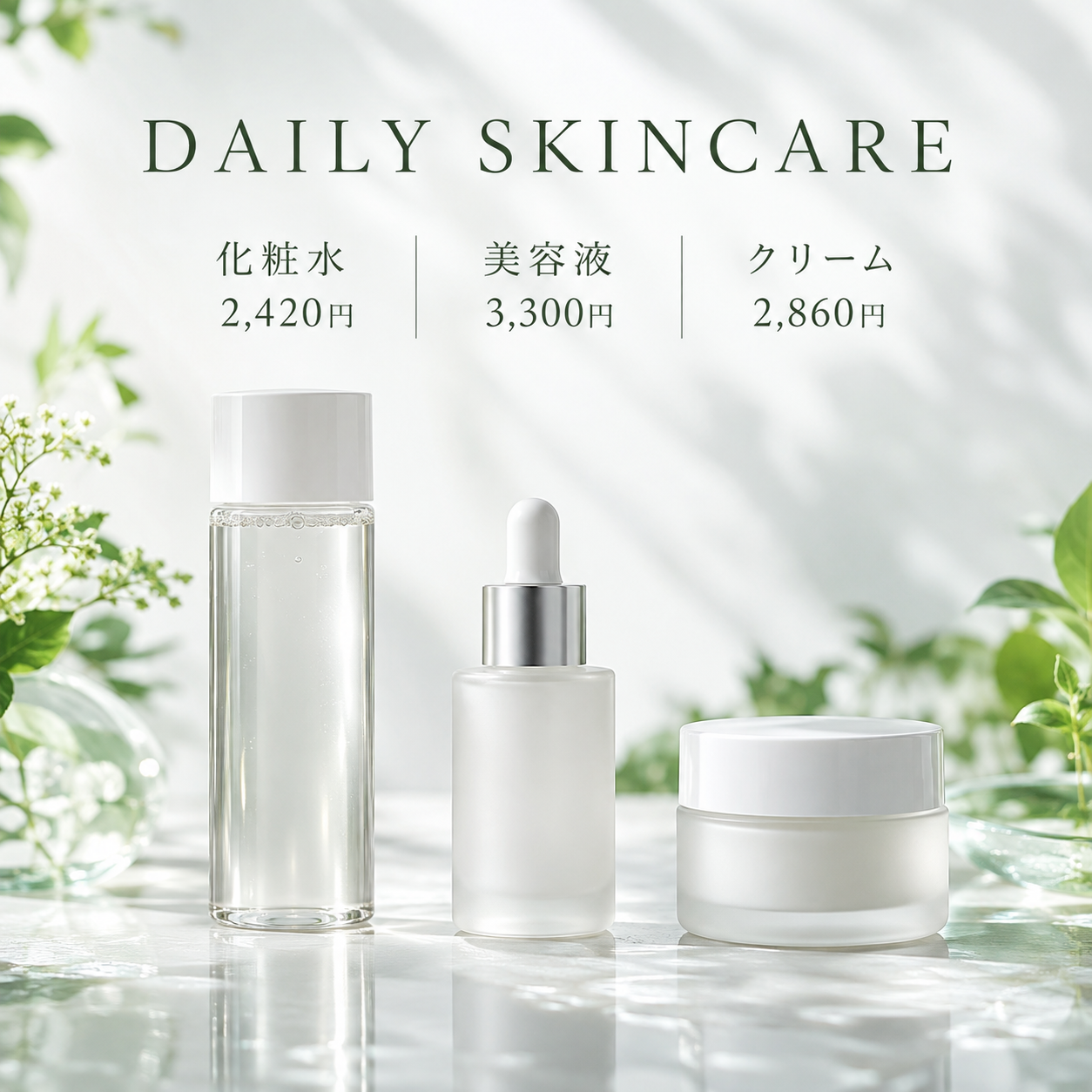 SNS投稿 SNS: SNS コスメ｜スキンケアセット