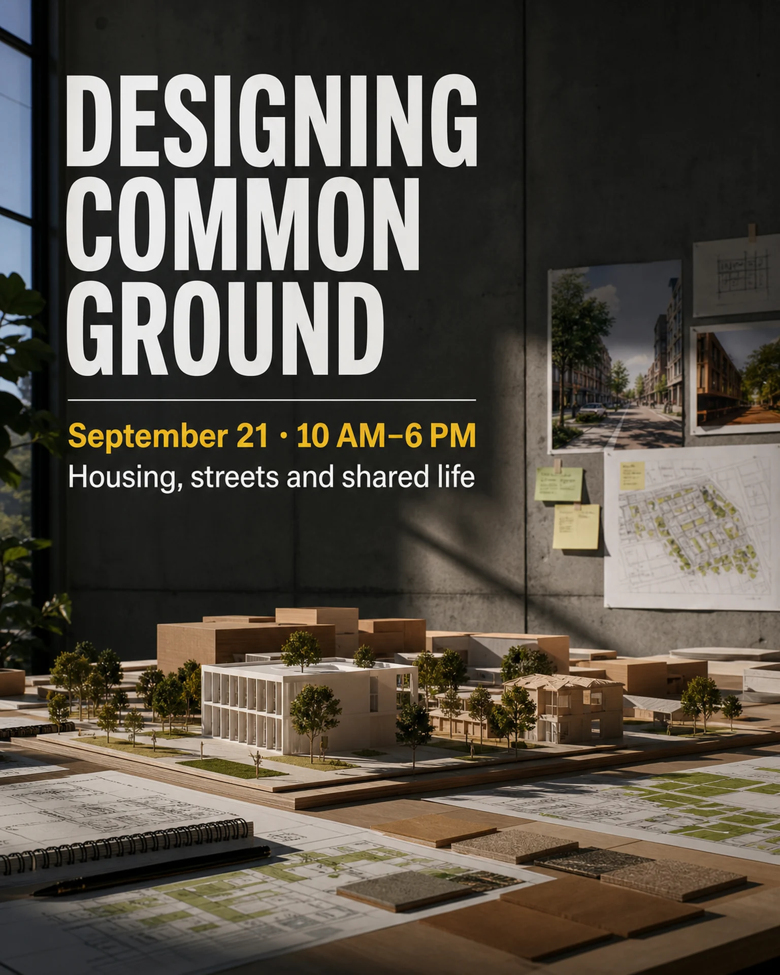 Events Announcement: Architectural design-event announcement