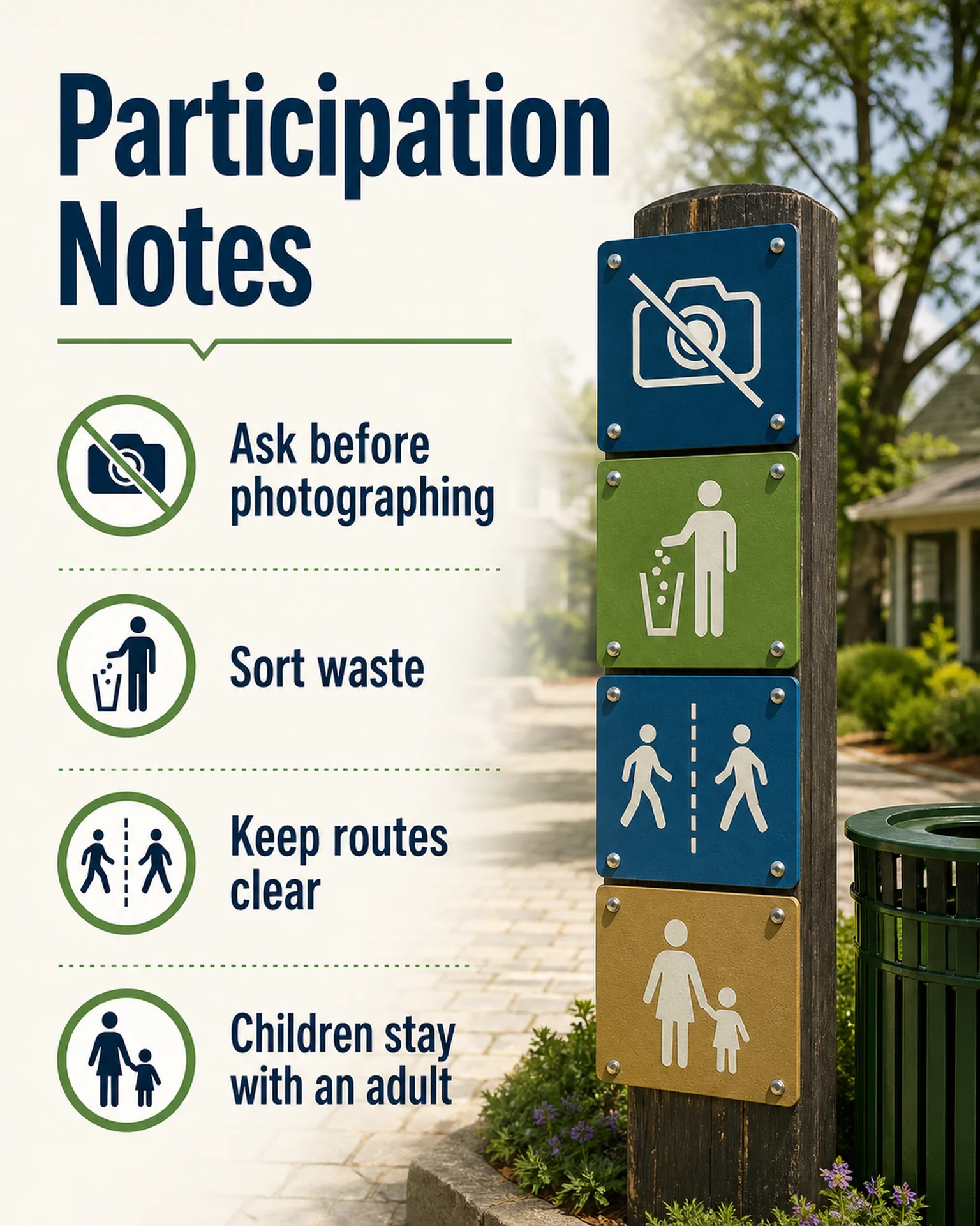 Events Guide: Illustrated participation rules