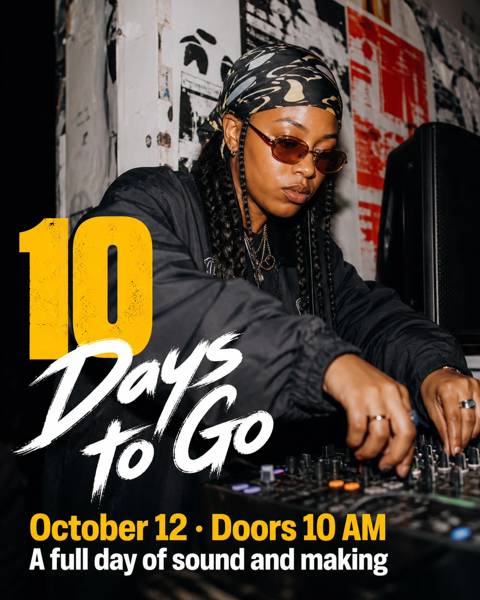 Events Social: DJ event countdown