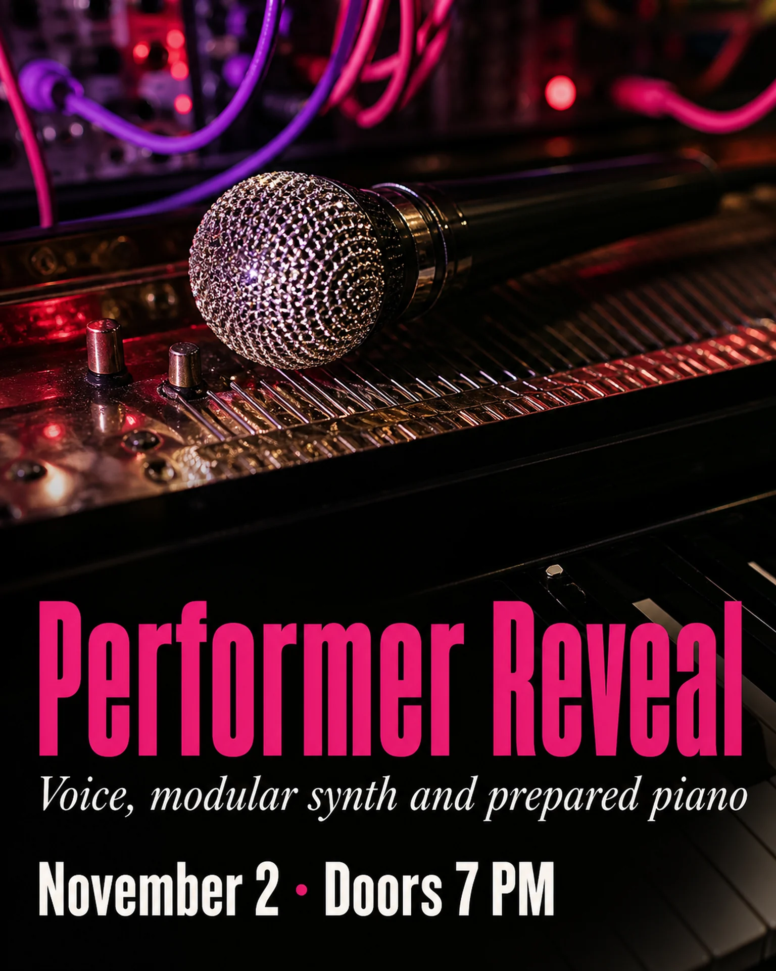 Events Social: Magenta performer-reveal announcement