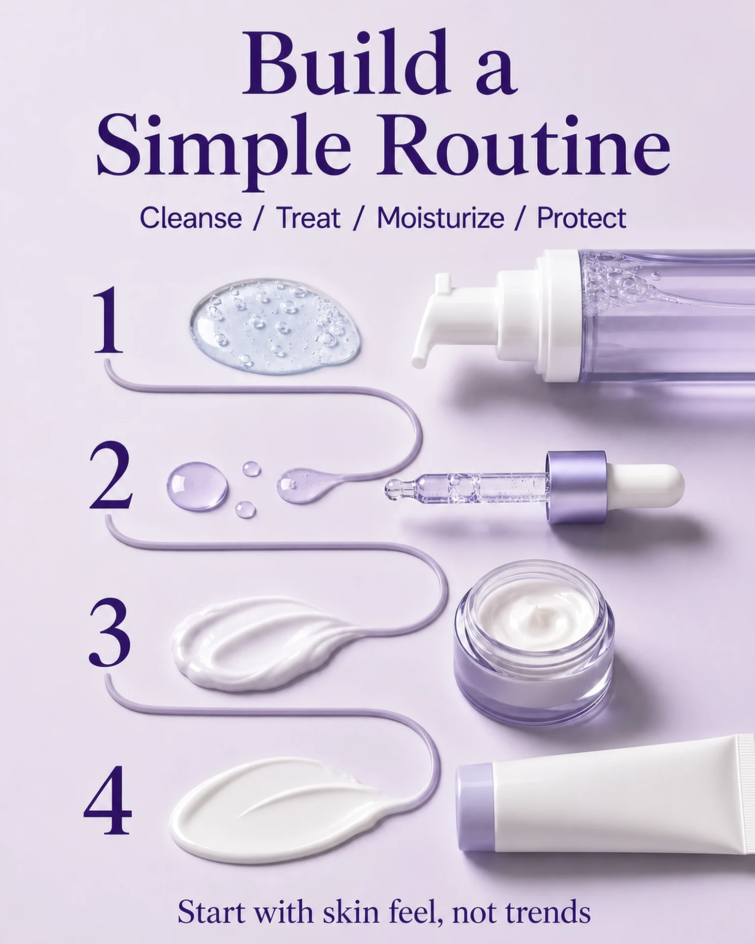 Retail Guide: Four-step skincare guide